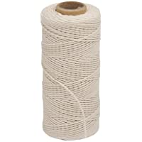 Vivifying Blanco Algodón Bakers Twine- color blanco 328 Feet-100M